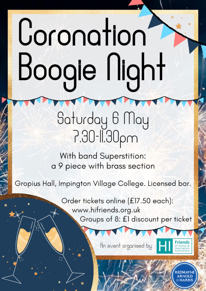 Coronation Boogie Night Poster