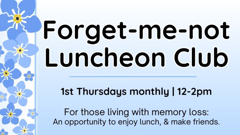 Forget Me Not Luncheon Club