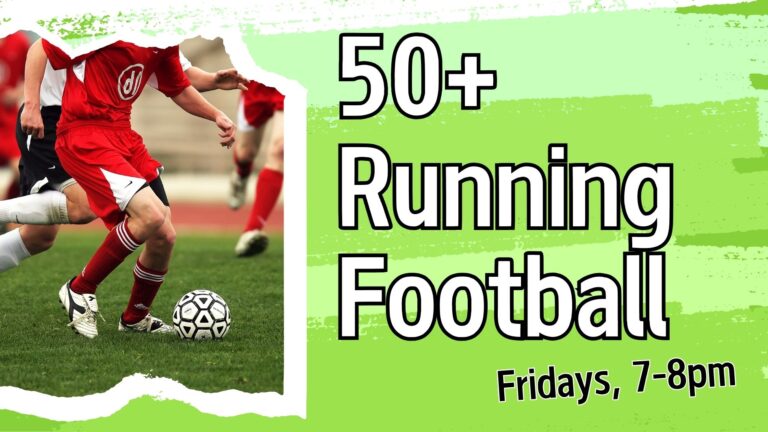 50+ Running Football