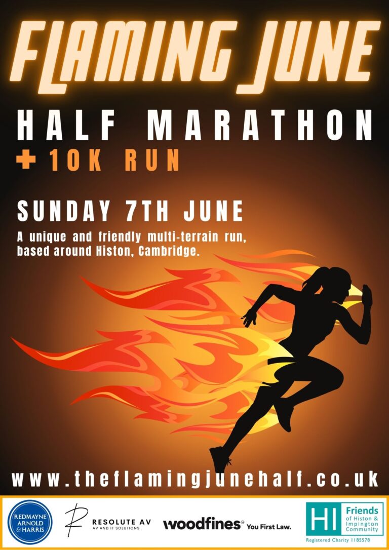 Flaming june half marathon 2026