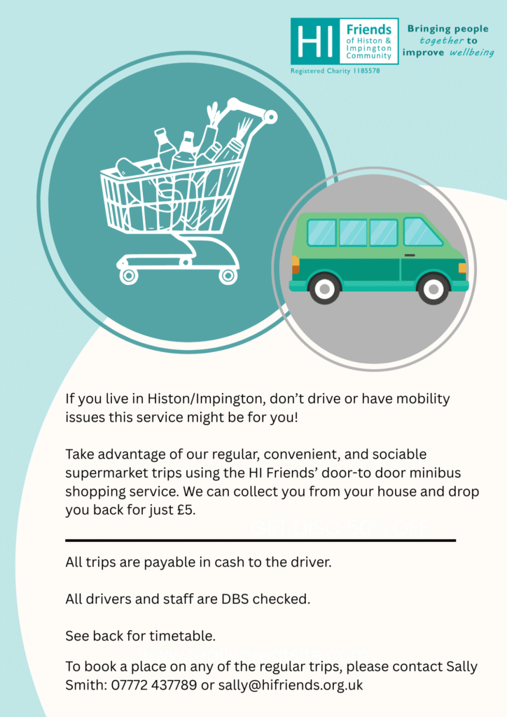 Minibus supermarket trips introduction