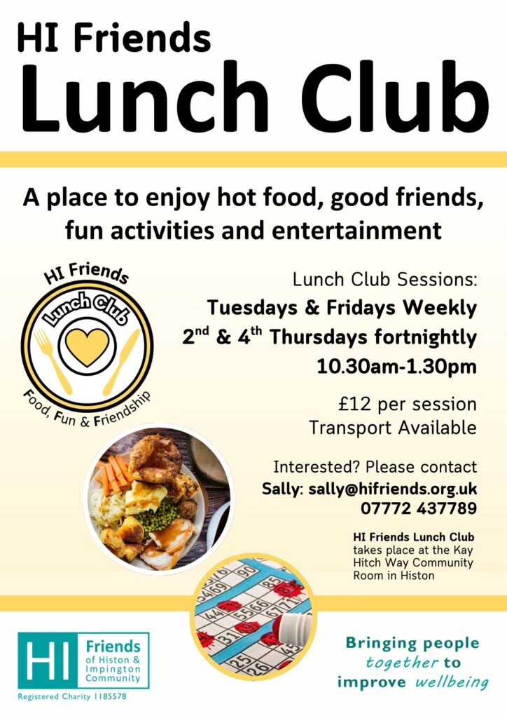 HI Friends Lunch Club